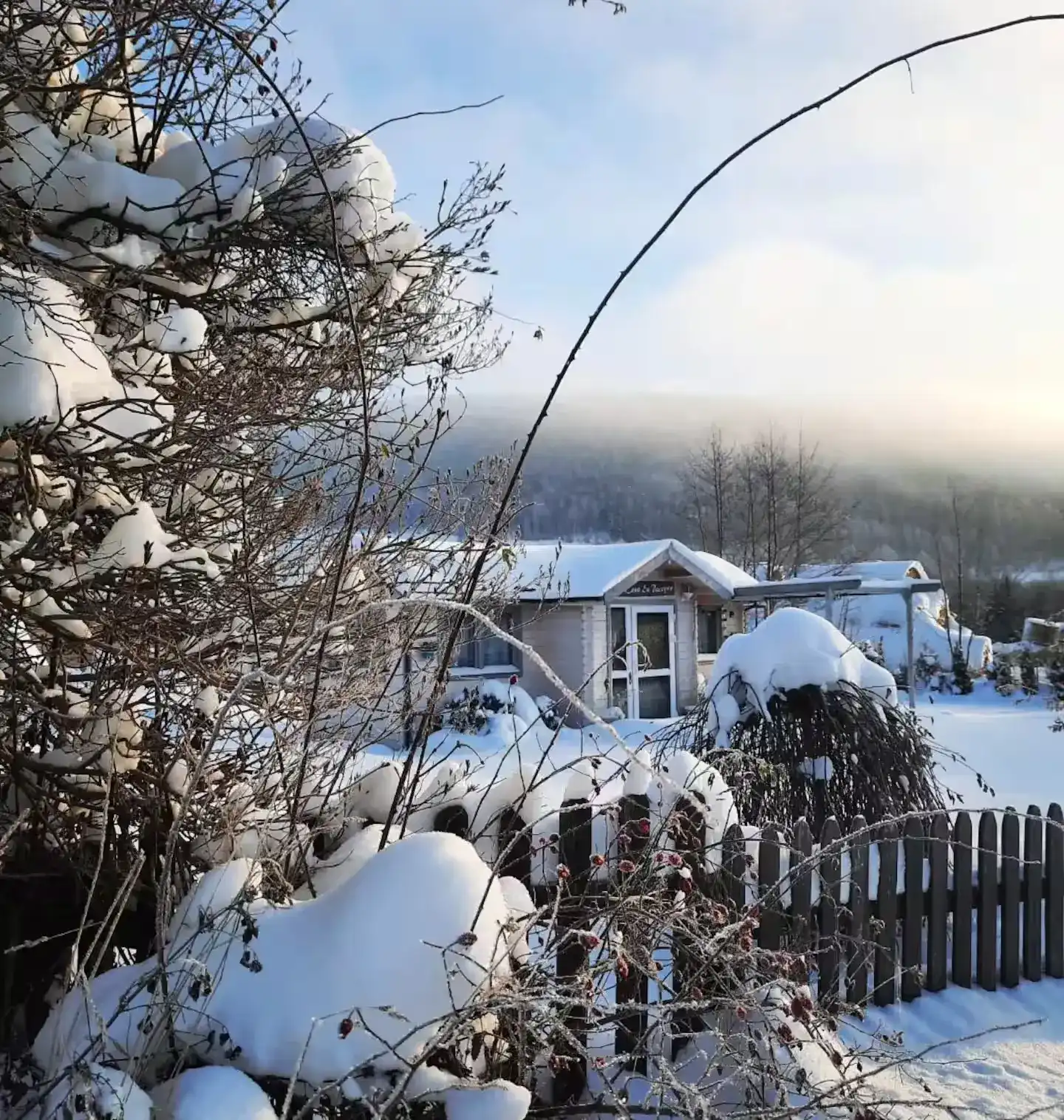 Paczyn im Winter