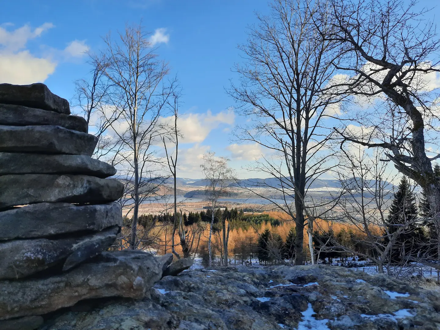 Winterlandschaft bei Paczyn